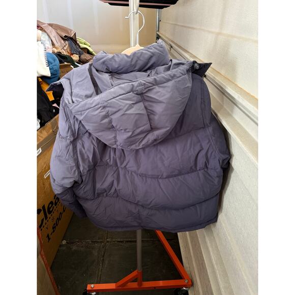 SMALL Madhappy Navy Cozy Down Jacket - Picture 4 of 4